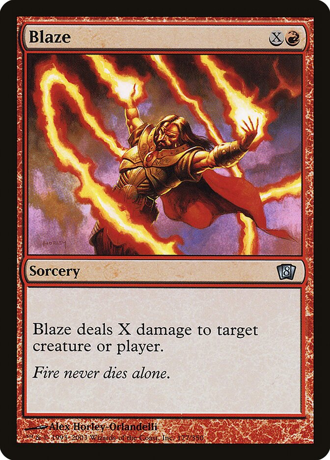 Labareda / Blaze - Magic: The Gathering - MoxLand