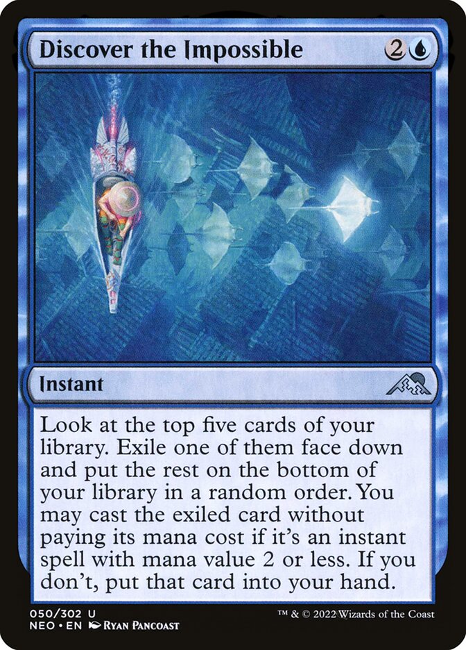 Descobrir o Impossível / Discover the Impossible - Magic: The Gathering - MoxLand