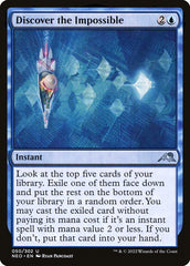 Descobrir o Impossível / Discover the Impossible - Magic: The Gathering - MoxLand