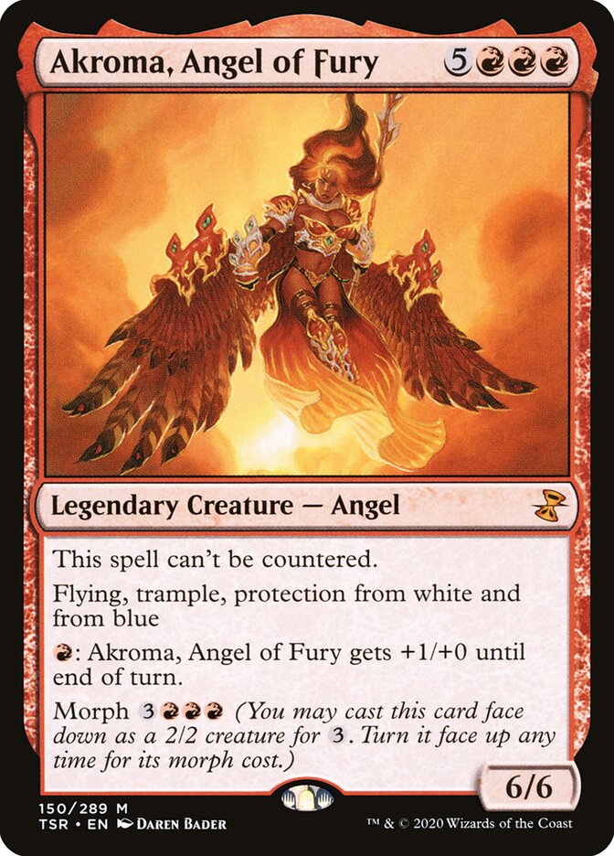 Akroma, Anjo da Fúria / Akroma, Angel of Fury - Magic: The Gathering - MoxLand