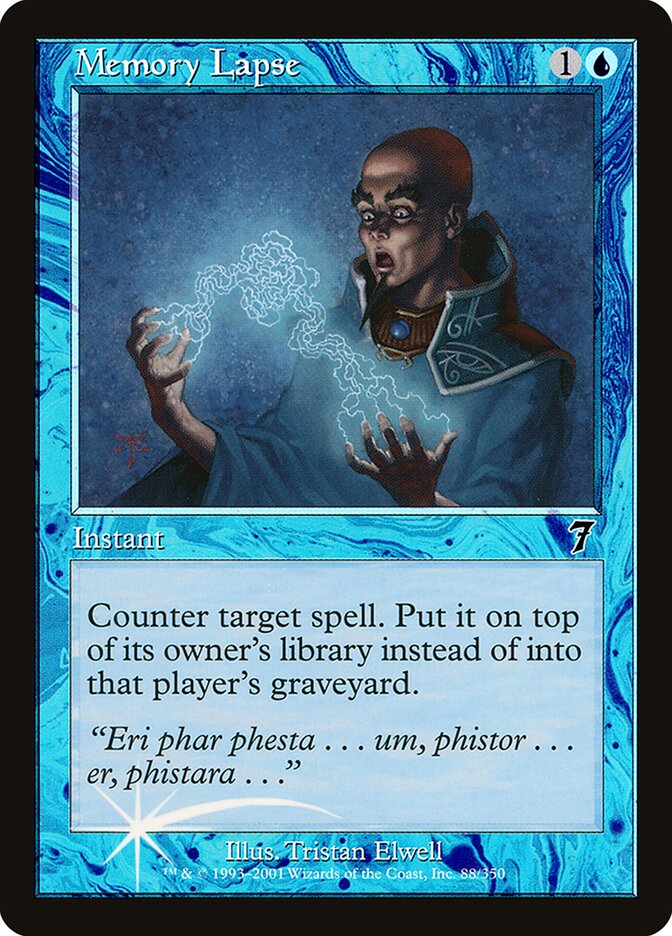 Lapso de Memória / Memory Lapse - Magic: The Gathering - MoxLand