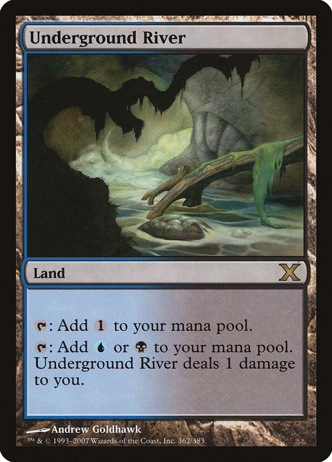 Rio Subterrâneo / Underground River - Magic: The Gathering - MoxLand