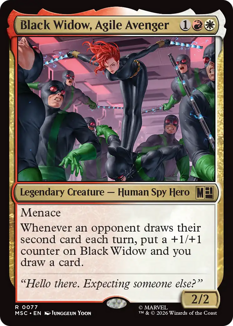 Black Widow, Agile Avenger - Magic: The Gathering - MoxLand