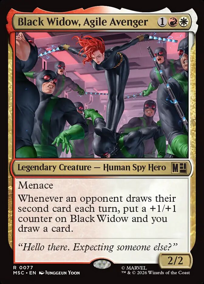 Black Widow, Agile Avenger - Magic: The Gathering - MoxLand