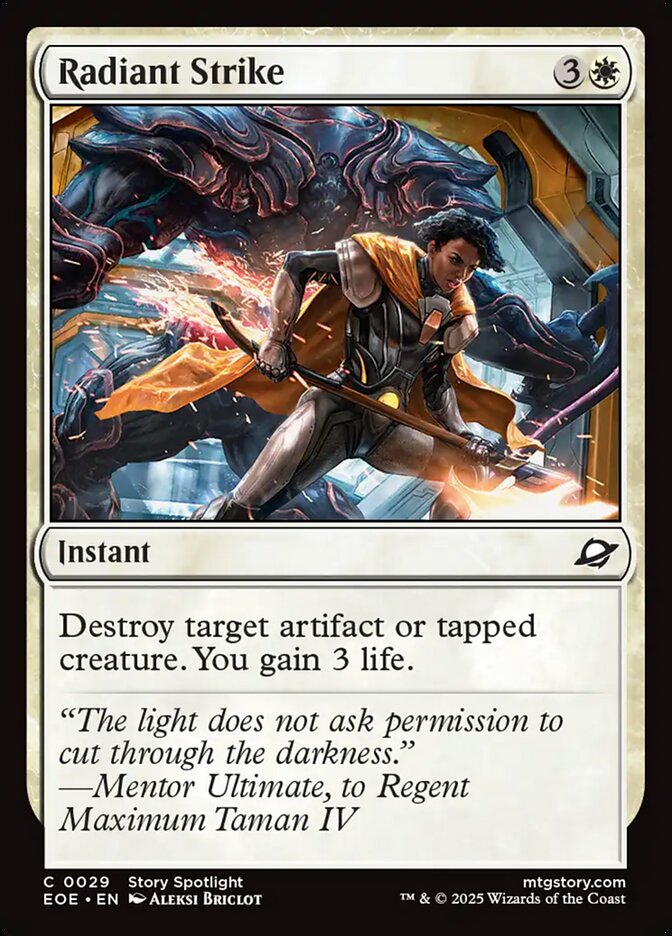 Golpe Radiante / Radiant Strike - Magic: The Gathering - MoxLand