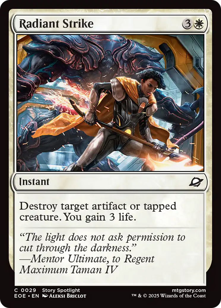 Golpe Radiante / Radiant Strike - Magic: The Gathering - MoxLand