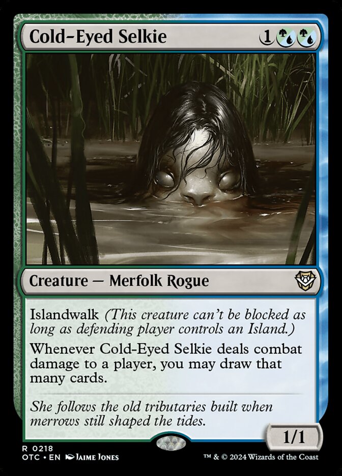 Selkie Olhos-Frios / Cold-Eyed Selkie - Magic: The Gathering - MoxLand