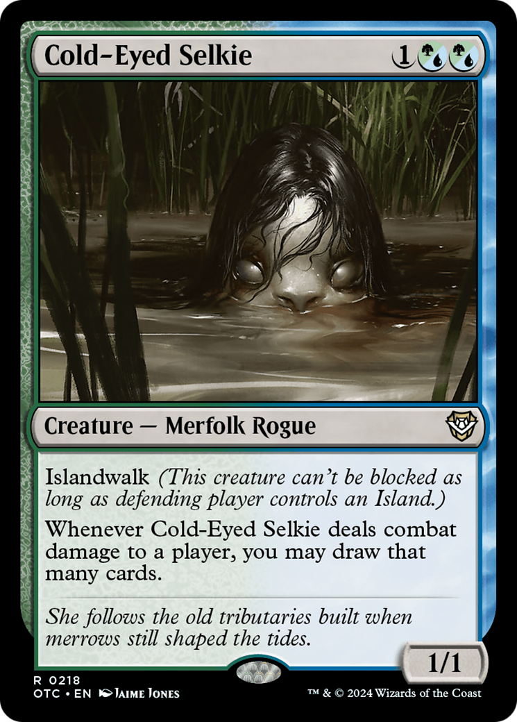 Selkie Olhos-Frios / Cold-Eyed Selkie - Magic: The Gathering - MoxLand