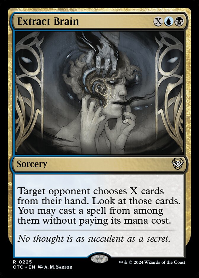 Extrair Cérebro / Extract Brain - Magic: The Gathering - MoxLand