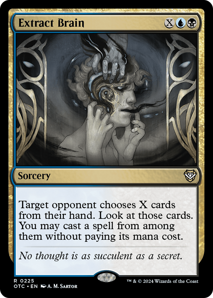 Extrair Cérebro / Extract Brain - Magic: The Gathering - MoxLand
