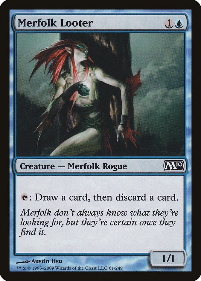 Tritão Saqueador / Merfolk Looter - Magic: The Gathering - MoxLand