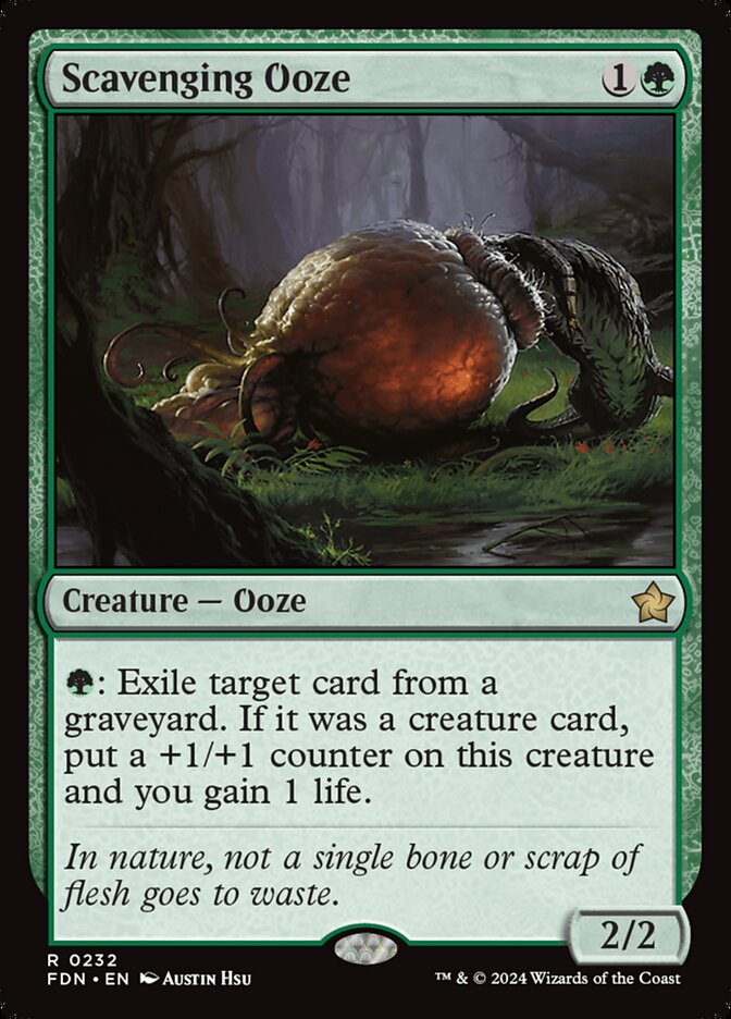 Lodo Necrófago / Scavenging Ooze - Magic: The Gathering - MoxLand