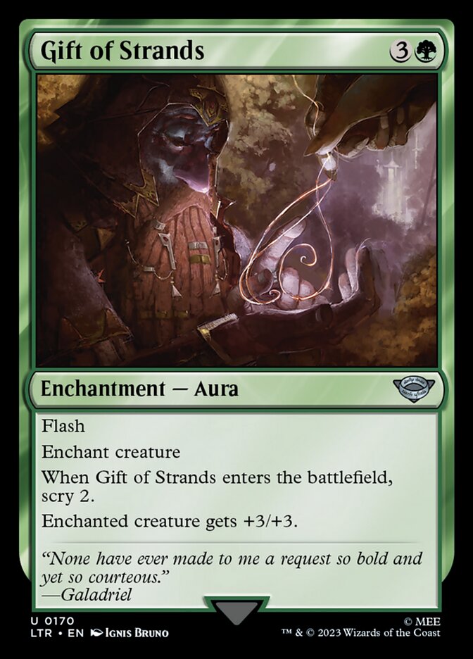 Dádiva dos Fios / Gift of Strands - Magic: The Gathering - MoxLand