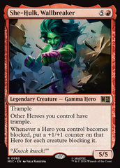 She-Hulk, Wallbreaker - Magic: The Gathering - MoxLand