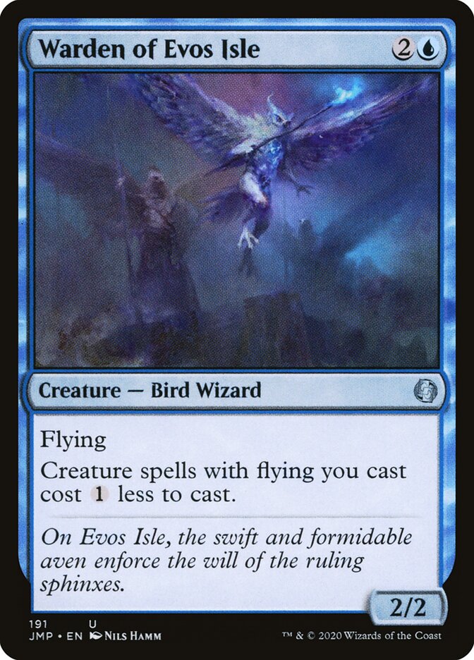 Guardião da Ilha de Evos / Warden of Evos Isle - Magic: The Gathering - MoxLand