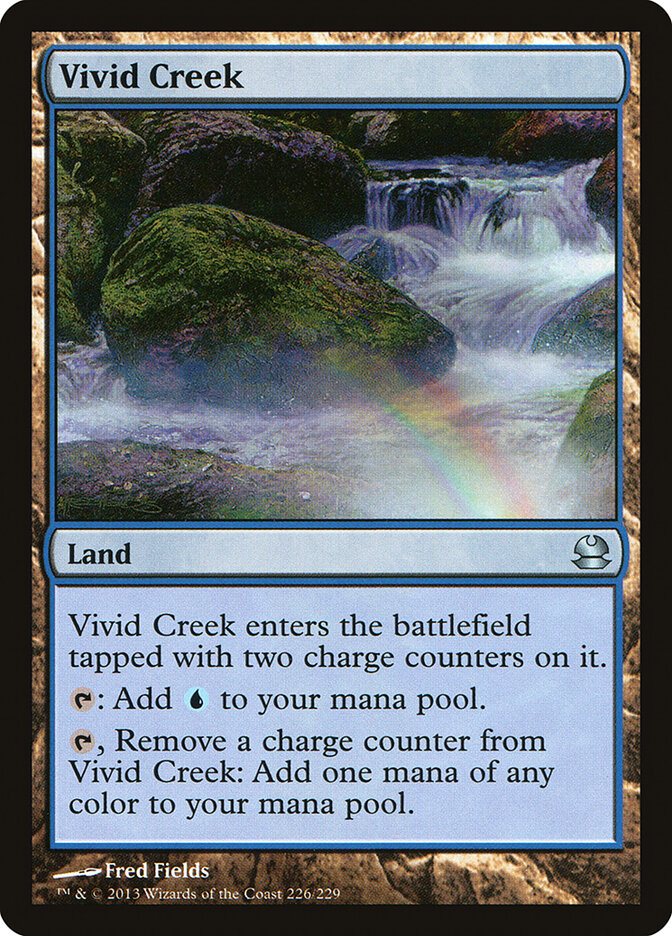 Riacho Vívido / Vivid Creek - Magic: The Gathering - MoxLand