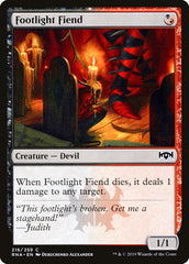 Demônio da Ribalta / Footlight Fiend - Magic: The Gathering - MoxLand