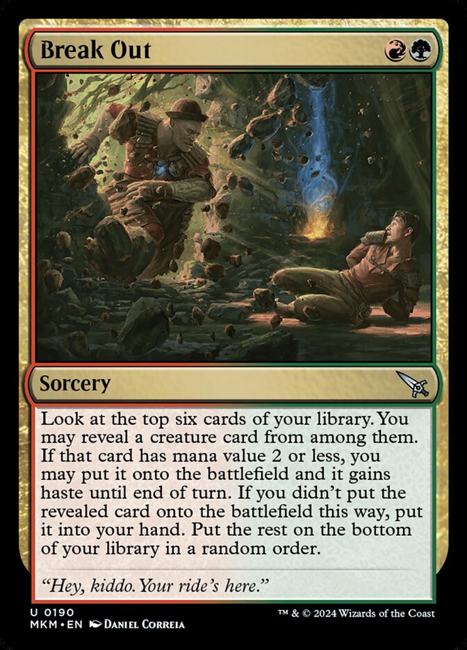 Fuga da Prisão / Break Out - Magic: The Gathering - MoxLand