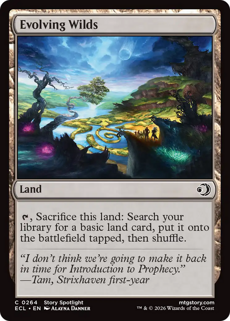 Terras em Desenvolvimento / Evolving Wilds - Magic: The Gathering - MoxLand