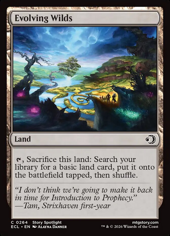 Terras em Desenvolvimento / Evolving Wilds - Magic: The Gathering - MoxLand