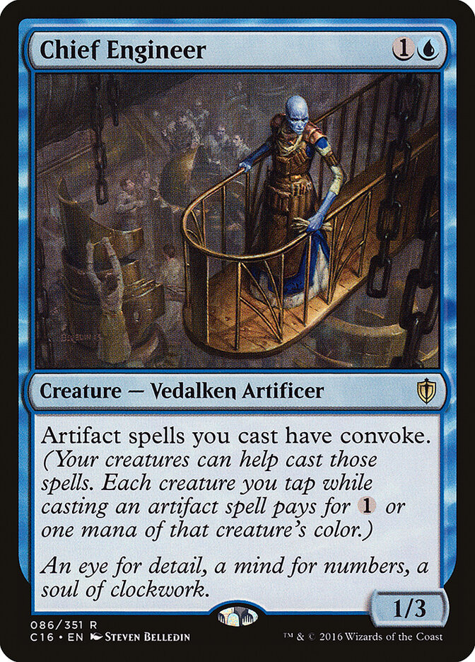 Engenheiro-chefe / Chief Engineer - Magic: The Gathering - MoxLand
