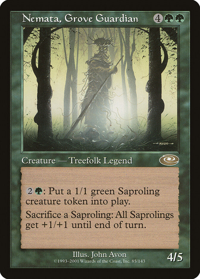 Nemata, A Guardiã do Bosque / Nemata, Grove Guardian - Magic: The Gathering - MoxLand