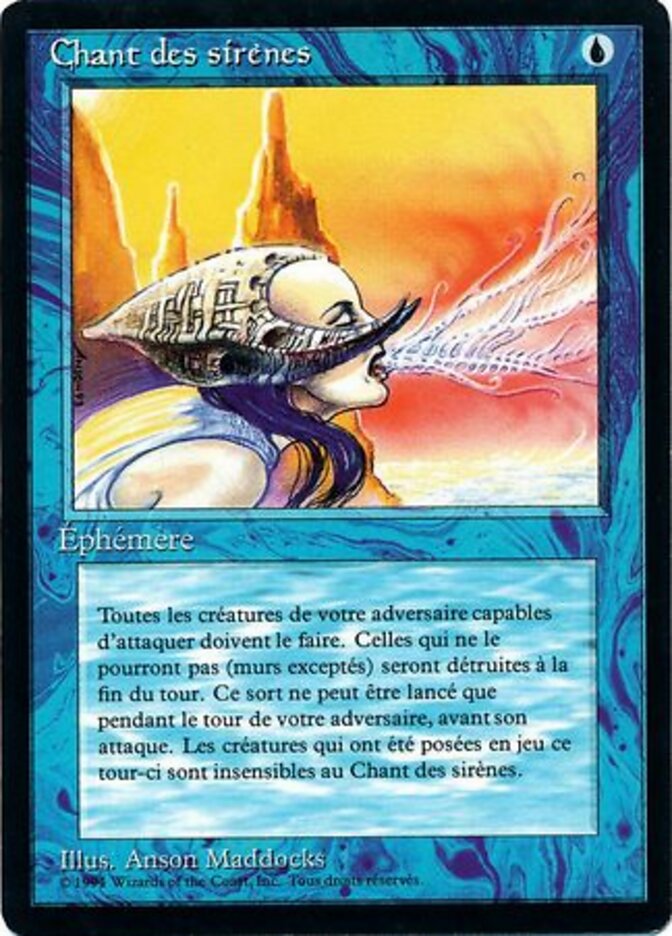 Canto da Sereia / Siren's Call - Magic: The Gathering - MoxLand