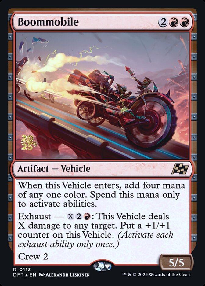 Boommobile - Magic: The Gathering - MoxLand