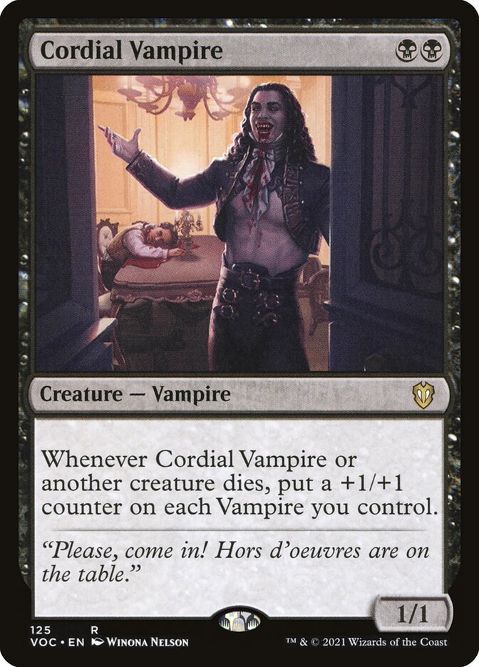 Vampiro Cordial / Cordial Vampire - Magic: The Gathering - MoxLand