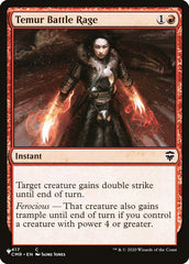 Fúria de Batalha Temur / Temur Battle Rage - Magic: The Gathering - MoxLand