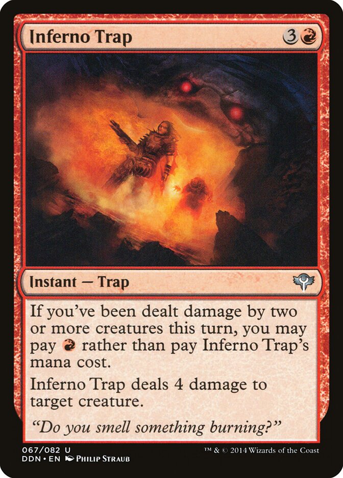 Armadilha do Inferno / Inferno Trap - Magic: The Gathering - MoxLand