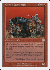 Canhoneiros Orcs / Orcish Cannoneers - Magic: The Gathering - MoxLand