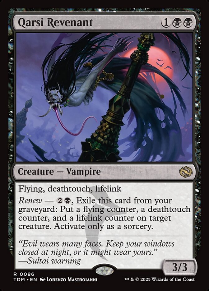 Ressurgido Qarsi / Qarsi Revenant - Magic: The Gathering - MoxLand