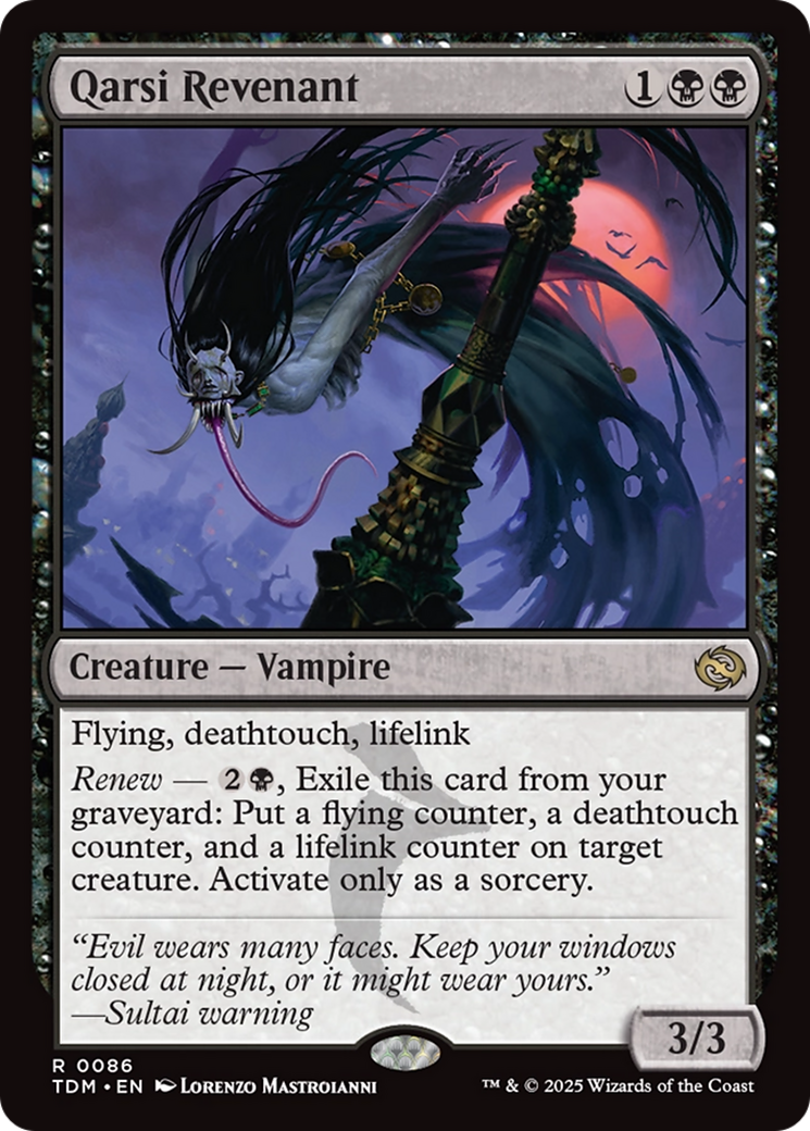 Ressurgido Qarsi / Qarsi Revenant - Magic: The Gathering - MoxLand