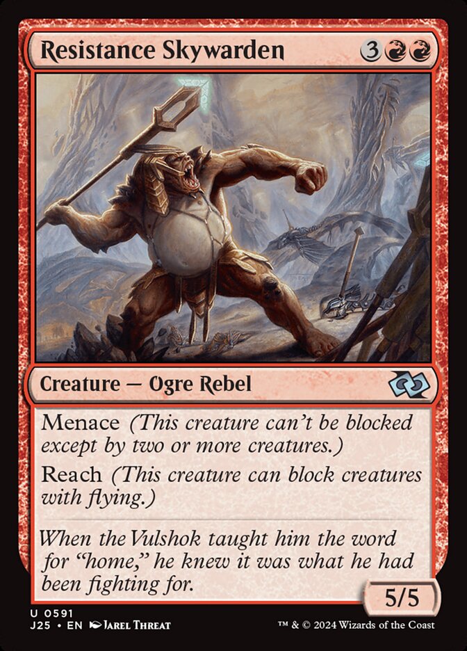 Guardião Celeste da Resistência / Resistance Skywarden - Magic: The Gathering - MoxLand