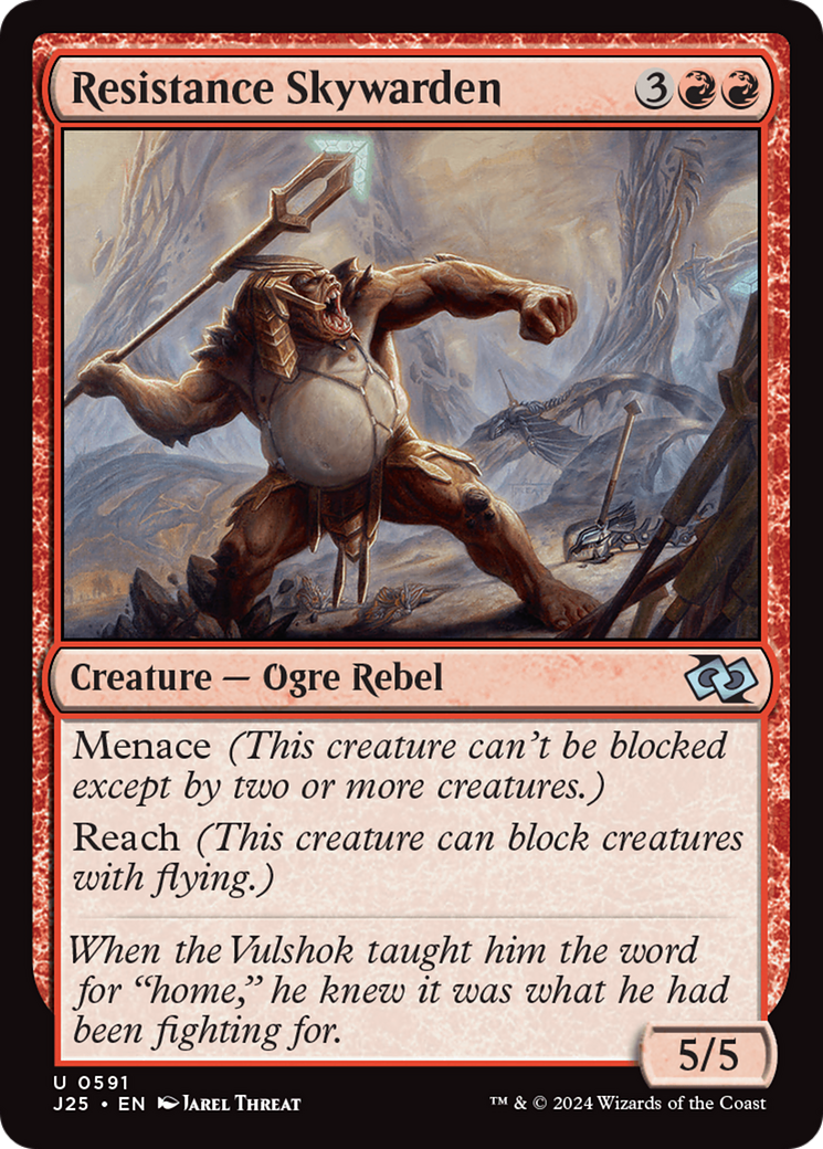 Guardião Celeste da Resistência / Resistance Skywarden - Magic: The Gathering - MoxLand