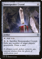 Cristal do Orador das Pedras / Stonespeaker Crystal - Magic: The Gathering - MoxLand