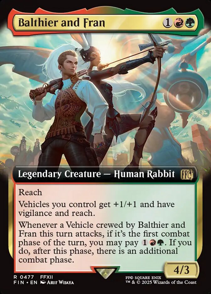 Balthier e Fran / Balthier and Fran - Magic: The Gathering - MoxLand