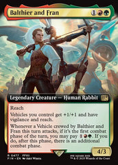 Balthier e Fran / Balthier and Fran - Magic: The Gathering - MoxLand