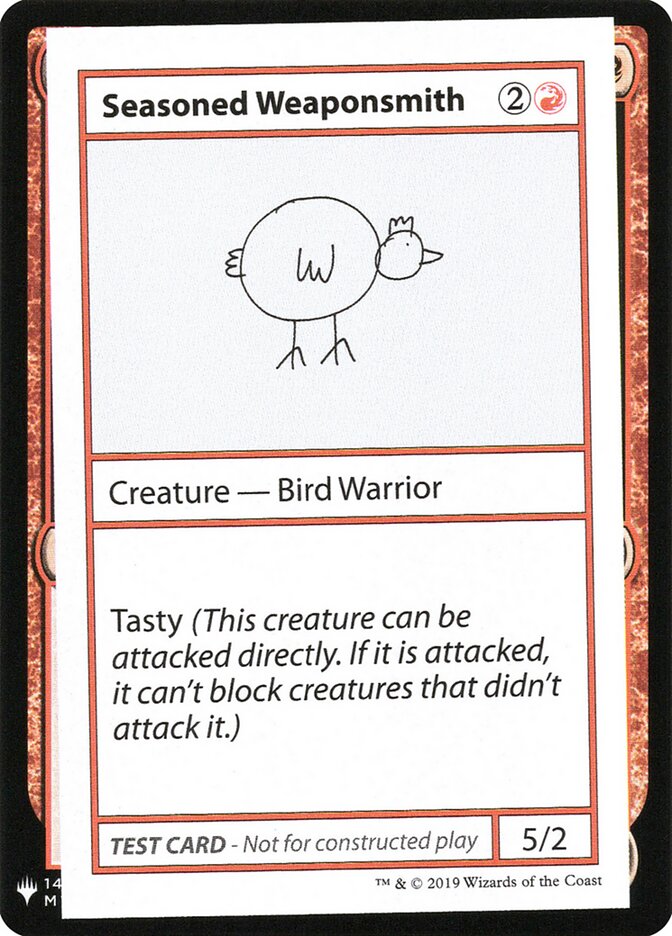 Seasoned Weaponsmith - Magic: The Gathering - MoxLand