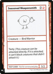 Seasoned Weaponsmith - Magic: The Gathering - MoxLand