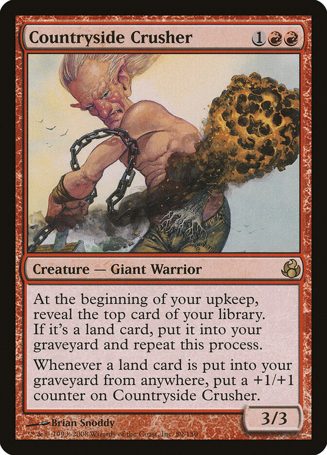 Triturador do Campo / Countryside Crusher - Magic: The Gathering - MoxLand