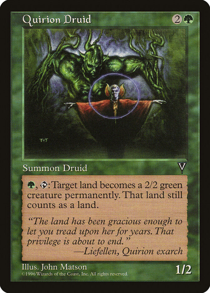 Druida Quirion / Quirion Druid - Magic: The Gathering - MoxLand