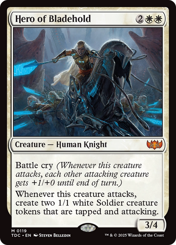 Herói de Bladehold / Hero of Bladehold - Magic: The Gathering - MoxLand