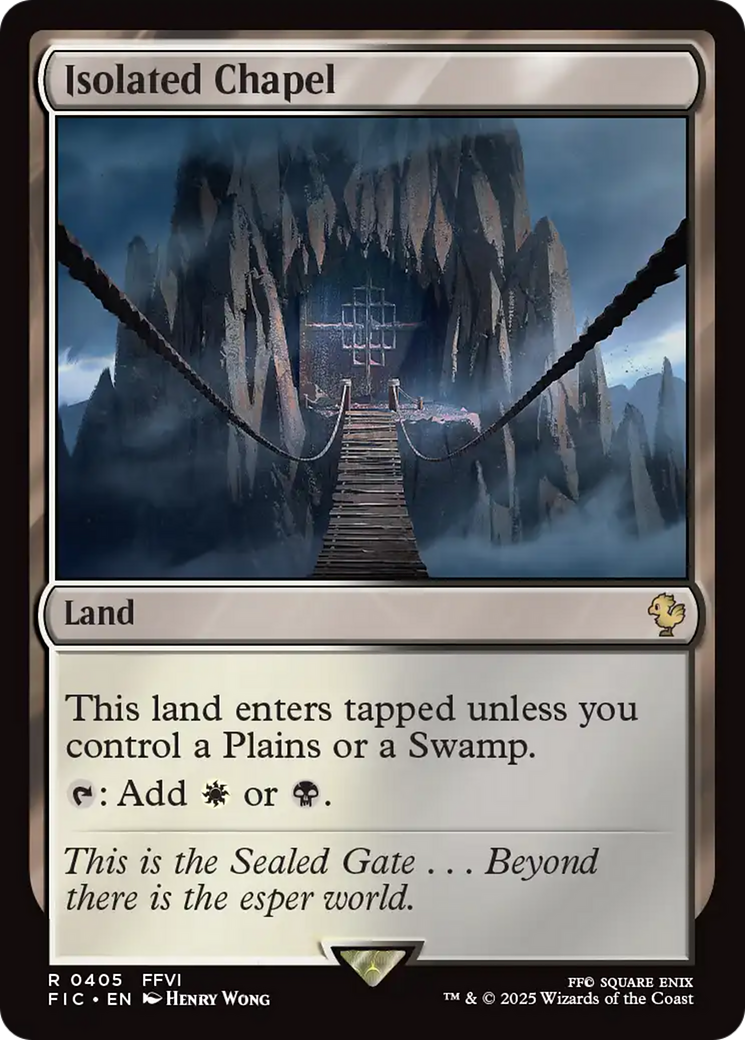 Capela Isolada / Isolated Chapel - Magic: The Gathering - MoxLand