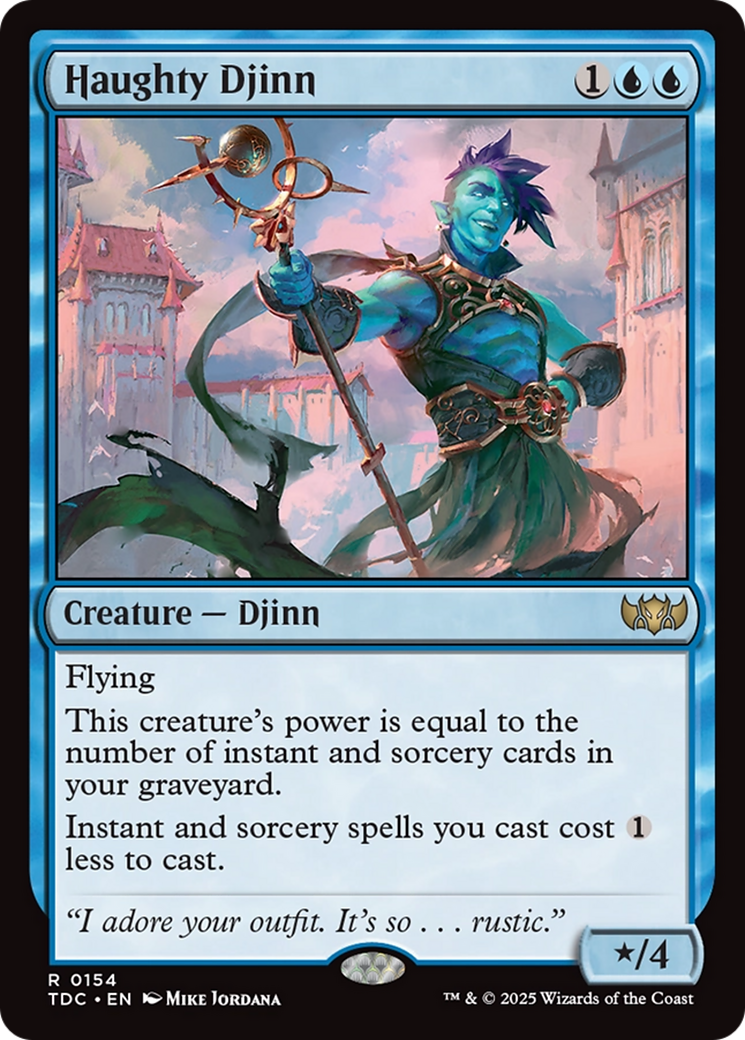Gênio Arrogante / Haughty Djinn - Magic: The Gathering - MoxLand