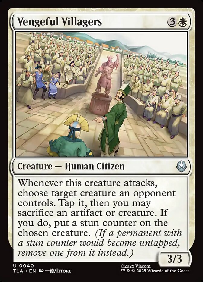 Aldeões Vingativos / Vengeful Villagers - Magic: The Gathering - MoxLand