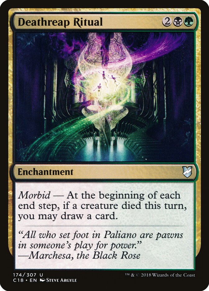 Ritual da Colheita Mortal / Deathreap Ritual - Magic: The Gathering - MoxLand