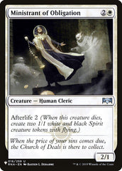 Ministrante da Obrigação / Ministrant of Obligation - Magic: The Gathering - MoxLand