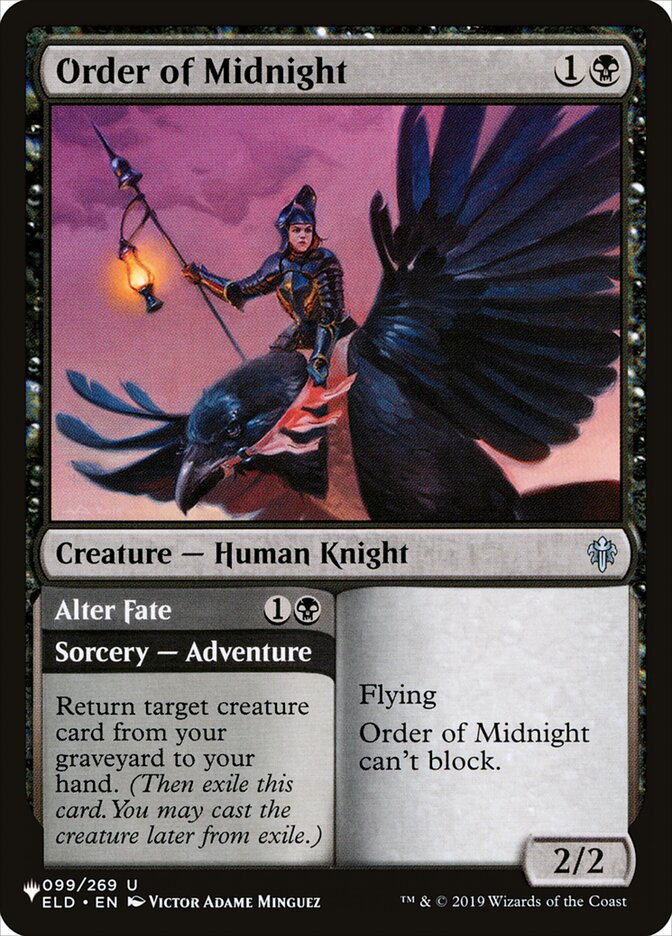 Order of Midnight / Alter Fate - Magic: The Gathering - MoxLand